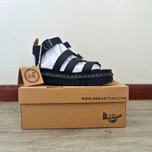 Dr. Martens Vegan Blaire Women's Felix Gladiator Sandal US 10 Faux Leather NWT